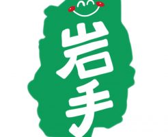 岩手県の地図