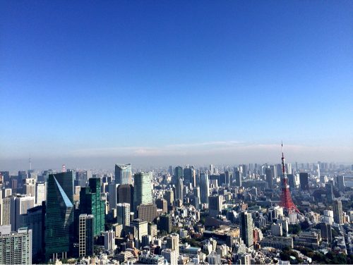 東京の街