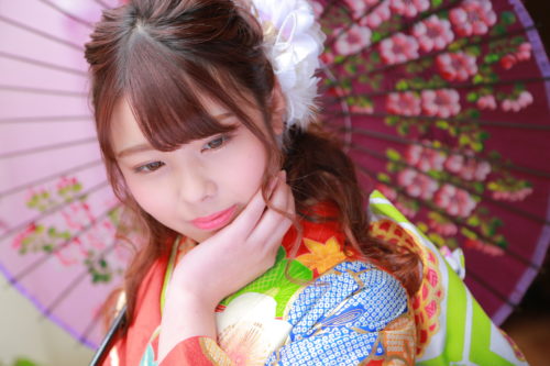 京都で悩む女