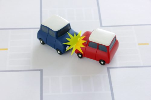 車の衝突