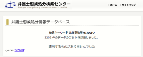 miraio懲戒処分1