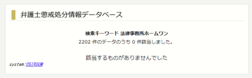 ホームワンの懲戒処分1