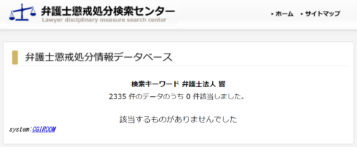 弁護士法人響の懲戒処分2023